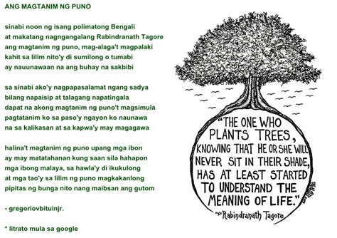 Paano magtanim ng puno .